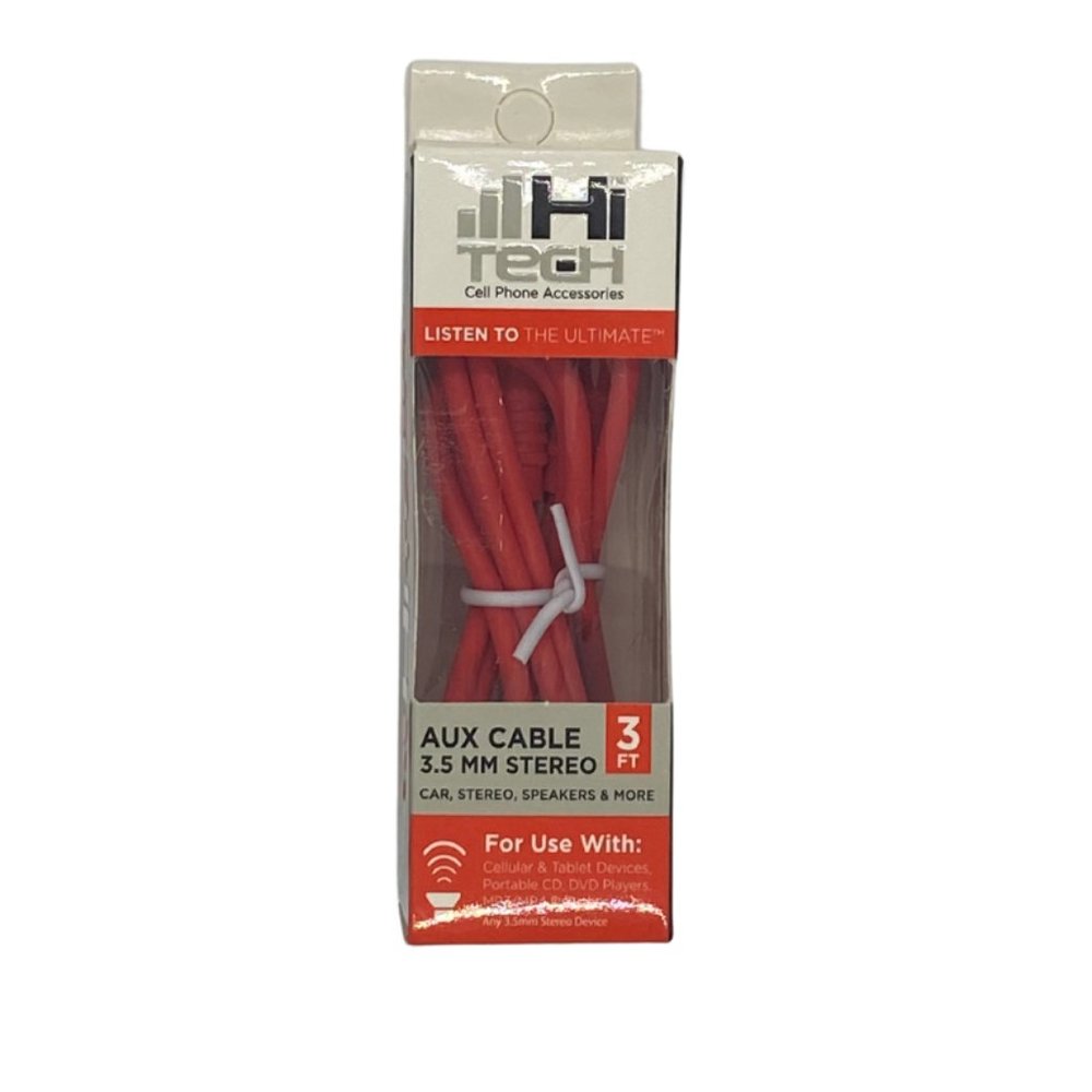 Aux Cable 3Ft. & 3.Ft. MM Stereo